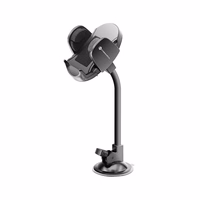 FORCELL F-GRIP Oval 17 cm auto turētājs vējstiklam / paneļim / ventilācijas atverei melns