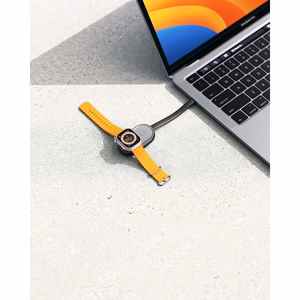 Внешний аккумулятор для Apple Watch Veger (W0102) 1200 mAh Pomme чёрный