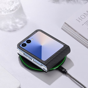 Dux Ducis Bril viedtālruņa apvalks Samsung Galaxy Z Flip 7 - melns