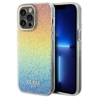 Guess IML Faceted Mirror Disco Iridescent viedtālruņa apvalks iPhone 13 Pro / 13 - vairākrāsains