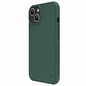 Nillkin Super Frosted Shield Pro viedtālruņa apvalks iPhone 14 Plus aizmugurējais apvalks zaļš