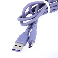 Maxlife MXUC-04 kabelis USB - USB-C 1,0 m 3A violets