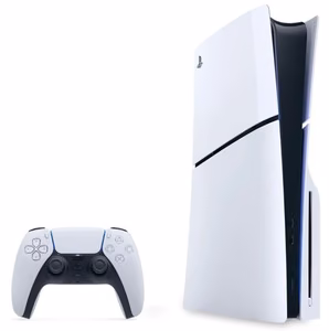 Sony PlayStation 5 Slim BluRay konsole 1 TB balta