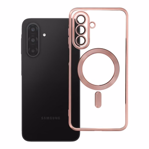 ELECTRO MAG COVER apvalks saderīgs ar Magnētisko SAMSUNG A17 rozā zelts