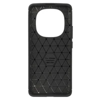 Tel Protect Carbon Elite viedtālruņa apvalks Xiaomi Redmi Note 14 Pro 5G melns