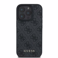 Guess 4G Classic viedtālruņa apvalks iPhone 16 Pro - melns