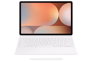 DX825UWE Book Cover Keyboard Samsung Galaxy Tab S10+/S9+/S9 FE+, белый