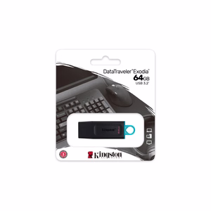 Kingston zibatmiņa 64GB USB 3.2 DT Exodia