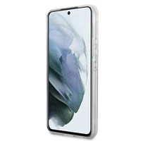 Karl Lagerfeld Choupette Eat viedtālruņa apvalks Samsung Galaxy S22+ – rozā