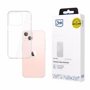 Viedtālruņa apvalks iPhone 14 no 3mk Armor Case sērijas - caurspīdīgs