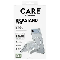 CARE by PanzerGlass Funkcionālais apvalks ar statīvu Magnētiskais iPhone Air - Caurspīdīgs