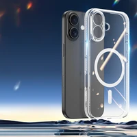 Dux Ducis Clin Mag viedtālruņa apvalks iPhone 17, saderīgs ar MagSafe – caurspīdīgs