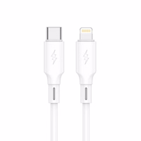 JELLICO kabelis B24 USB-C - Lightning PD 30W 1M Balts