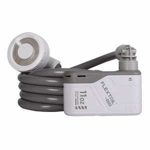Flextail Max Shower pārnēsājama duša ar sūkni (balta)