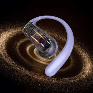 Dudao U17Z Bluetooth 5.3 OWS austiņas ar austiņu āķiem - violetas