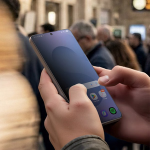 AmazingThing Radix Privacy Glass rūdīts stikls priekš Samsung S26