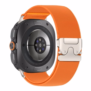 Tech-Protect Nylon Clasp siksniņa modelim Samsung Galaxy Watch Ultra 47 mm – oranža
