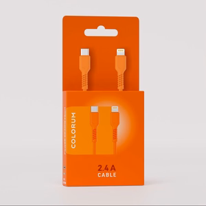 COLORUM kabelis USB-C- Lightning 1,8m 2,4A CK12-CL-10 xOrange