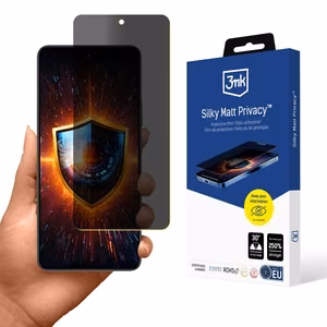 3mk Silky Matt Privacy™ matēts ekrāna aizsargs Realme 14 5G / 14T 5G
