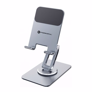 Forcell F-GRIP Fold Stand 2 360 galda turētājs - pelēks