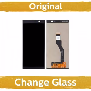 LCD displejs saderīgs ar Sony Xperia XA2 Plus melns (atjaunots: Ķīna)