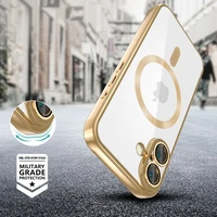 Tech-Protect MagFlex Magnētiskais iPhone 16 viedtālruņa apvalks - zelta