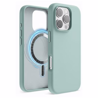 Maciņš "TM MagSafe Silicone" iPhone 14 Pro / Sukulents /