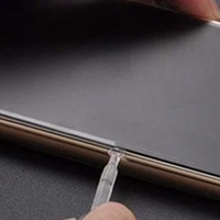 Temperētā stikla līmes, malu aizpildītājs - 10 gab.