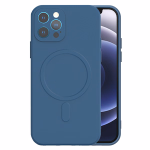 TEL PROTECT MagSilicone viedtālruņa apvalks Iphone 13 Pro tumši zils