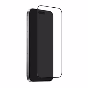 Puro rūdītais stikls iPhone 17 Air ar aplikatoru un melnu rāmi