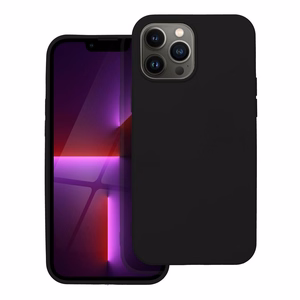 Viedtālruņa silikona apvalks IPHONE 13 Pro Max - melns