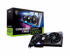 MSI GeForce RTX 5060 Ti 8G GAMING TRIO OC NVIDIA 8 GB GDDR7 grafikas karte