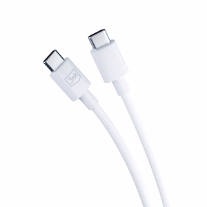 3mk Hyper Charger PD GaN 25W sienas lādētājs ar USB-C kabeli – balts
