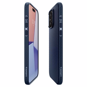 SPIGEN case LIQUID AIR for IPHONE 15 Pro Max navy blue