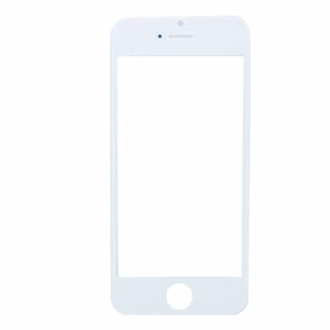 ЖК-экран стекло Apple iPhone 5G с рамкой и OCA белый ORG