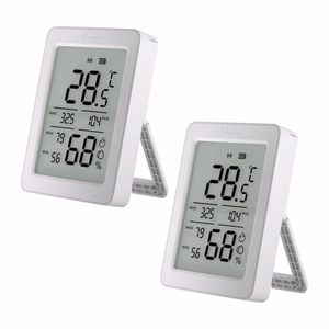 SONOFF ZigBee SNZB-02DR2 temperatūras un mitruma sensors, 2 gab.