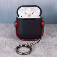 Airpods / Airpods 2 austiņu futrālis sarkans