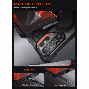 Supcase UB Grip Mag MagSafe futrālis Samsung Galaxy S26 Ultra - Melns