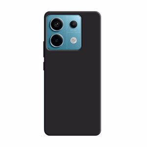 Силиконовый чехол 3mk для Xiaomi Redmi Note 13 Pro 5G - чёрный