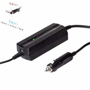 Auto lādētājs priekš laptop Akyga AK-ND-32 (19V / 4.74A 90W 7.4 x 5.0mm + pin) HP 1.2m