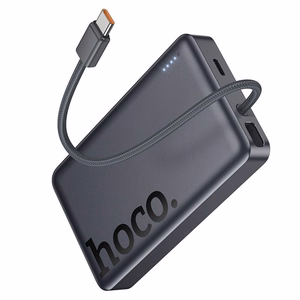 Ārējā baterija Power Bank Hoco Q44 20W Magnetic 10000mAh melna