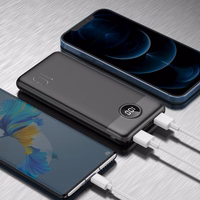 VEGER portatīvais lādētājs 10000 mAh PD QC3.0 2A 20W L10S (W1105PD) melna