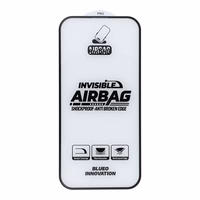 5D Mr. Monkey Aizsargstikls - Apple iPhone 17 melns (Airbag Anti-broken)