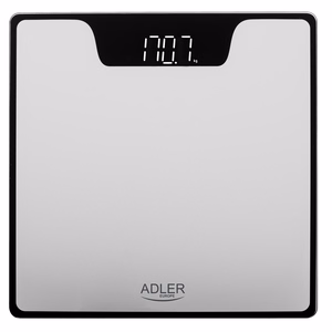 Adler AD 8174S – elektroniskie vannas istabas svari, 180 kg, 100 g, sudraba