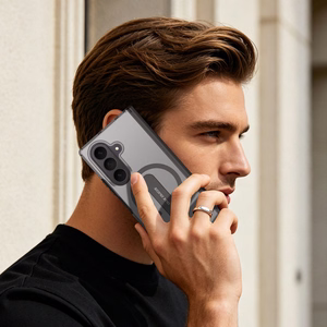 Dux Ducis Kind vāciņš modelim Samsung Galaxy Z Fold 8 Ultra / Z Fold 7, ar statīvu, saderīgs ar MagSafe – melns