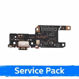 Charging Port Compatible With Xiaomi Redmi Note 15 Pro 5G (+SIM reader) with Flex / Plata (Service Pack)