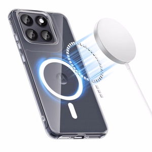 Tech-Protect FlexAir Hybrid MagSafe maciņš Motorola Edge 70 Fusion / Fusion + 5G - caurspīdīgs