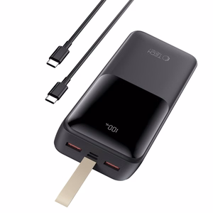Внешний аккумулятор Tech-Protect PB03 30000mAh 22.5W - чёрный