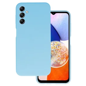 Viedtālruņa apvalks Silicone Lite Case Samsung Galaxy M34 5G gaiši zilais