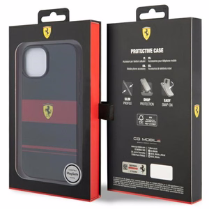Ferrari FEHMP14SUCOK iPhone 14 6.1" melns/melns cietais apvalks IMD Combi Magsafe